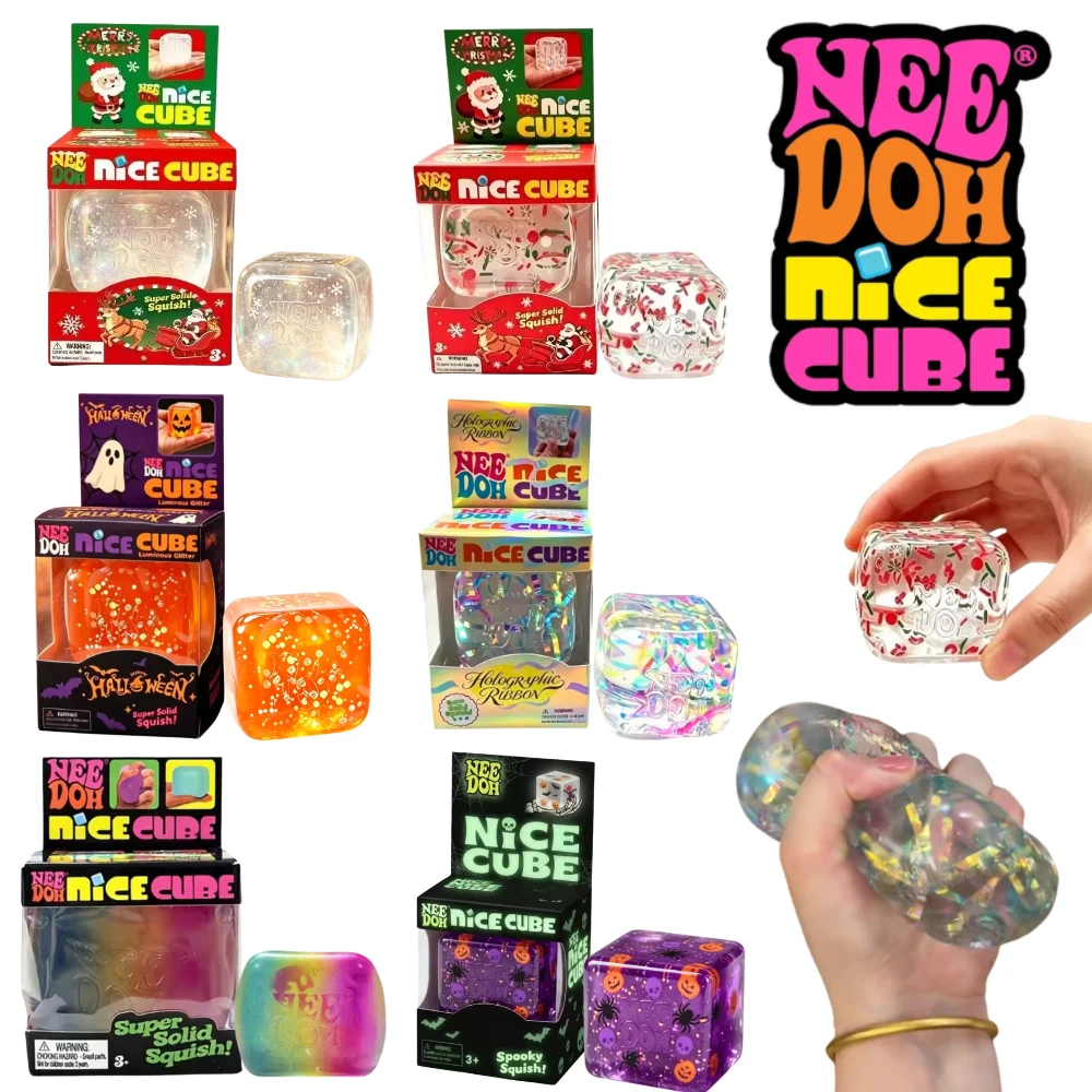 Party Games For Adults And Kids - Игрушка-антистресс NeeDoh Maltose Ice Squeeze, изготовленная