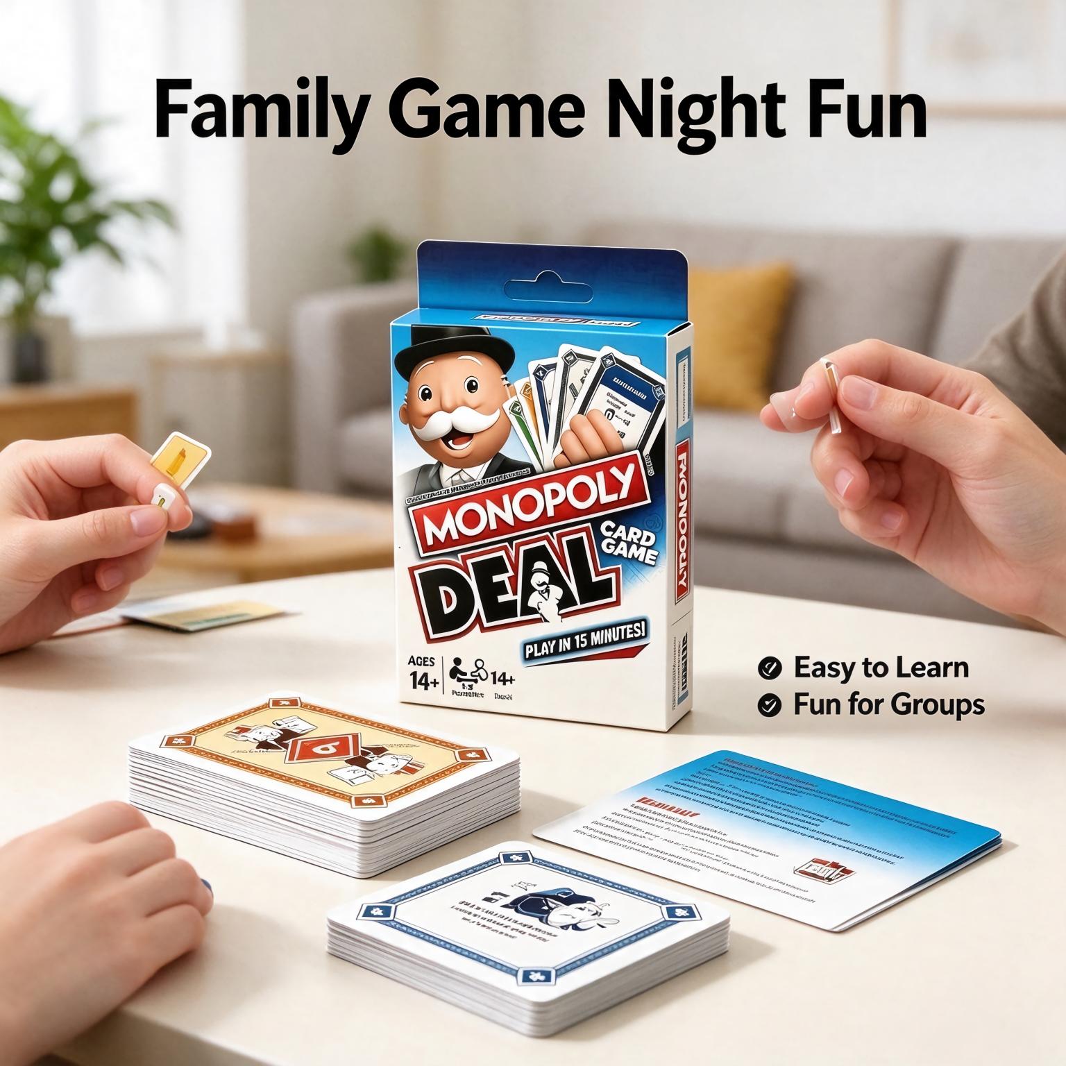 Карточная игра «Монополия: сде – обзор и цена Hasbro Game Monopoly