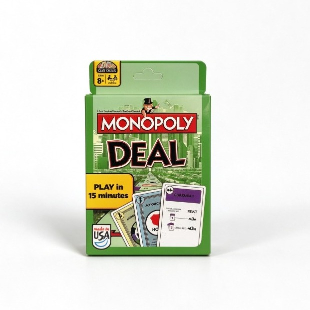 Hasbro Monopoly Deal, карточна – обзор и цена Hasbro Game Monopoly